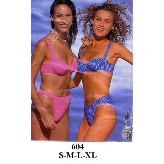 Molde de Bikini sostén con barba | 604