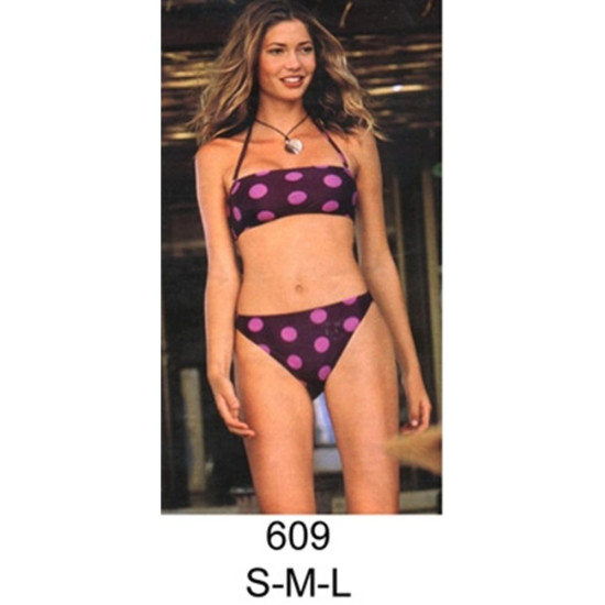 Molde de Bikini strapless calzón a la cadera | 609 Molde de Bikini strapless calzón a la cadera | 609