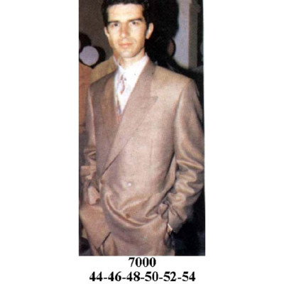 Molde de Chaqueta de traje hombre cruzado | 7000