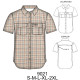 Molde de Camisa treking | 9021