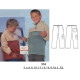 Molde de Conjunto deportivo medio cierre con cortes | 994 Molde de Conjunto deportivo medio cierre con cortes | 994