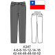 Molde de Pantalón de huaso | A347 Molde de Pantalón de huaso | A347