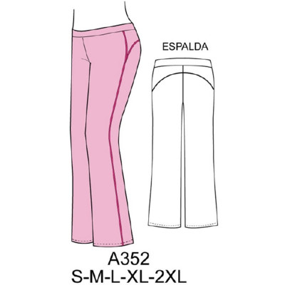 Molde de Leggins lycra | A352 Molde de Leggins lycra | A352
