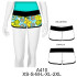 Molde de Short tiro corto playero | A410