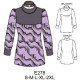 Molde de Camiseta con canesú y cuello beatle | E278 Molde de Camiseta con canesú y cuello beatle | E278