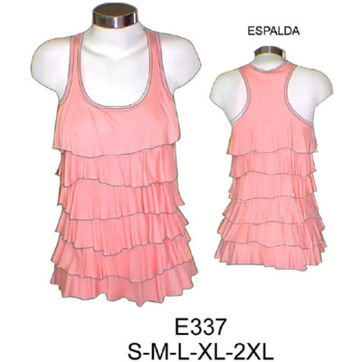 Molde de Camiseta con capas | E337 Molde de Camiseta con capas | E337
