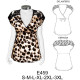 Molde de Camiseta corte bajo busto con aplicaciones en encaje | E459 Molde de Camiseta corte bajo busto con aplicaciones en encaje | E459