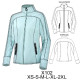 Molde de Chaqueta dama softshell | X102