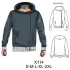 Molde de Sudadera juvenil | X114