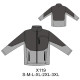Molde de Chaqueta acolchado | X119 Molde de Chaqueta acolchado | X119