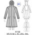 Molde de Chaquetón softshell con gorro | X132