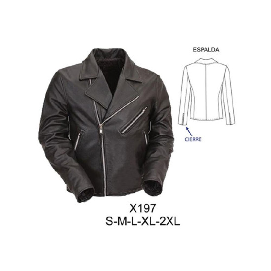 Molde de Chaqueta rockera hombre | X197 Molde de Chaqueta rockera hombre | X197