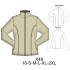 Molde de Sudadera polar corte princesa | X48