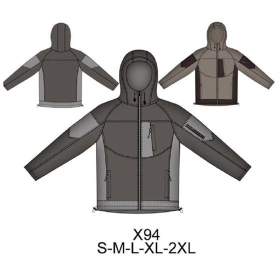 Molde de Chaqueta softshell | X94