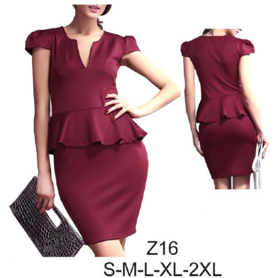 Molde de Vestido con corte bajo busto en cintura, con faldón | Z16 Molde de Vestido con corte bajo busto en cintura, con faldón | Z16