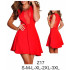 Molde de Vestido con cortes en cintura, evase, aplicación gasa escote y espalda | Z17