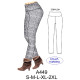 Molde de Leggins torero | A449 Molde de Leggins torero | A449