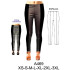 Molde de Leggins tiro a la cintura con cortes, pretina integrada elástico interior | A469