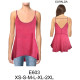 Molde de Camiseta con tirantes y espalda escotada con faldón evase (copiar) | E603 Molde de Camiseta con tirantes y espalda escotada con faldón evase (copiar) | E603