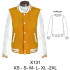 Molde de Sudadera americana con broches | X131